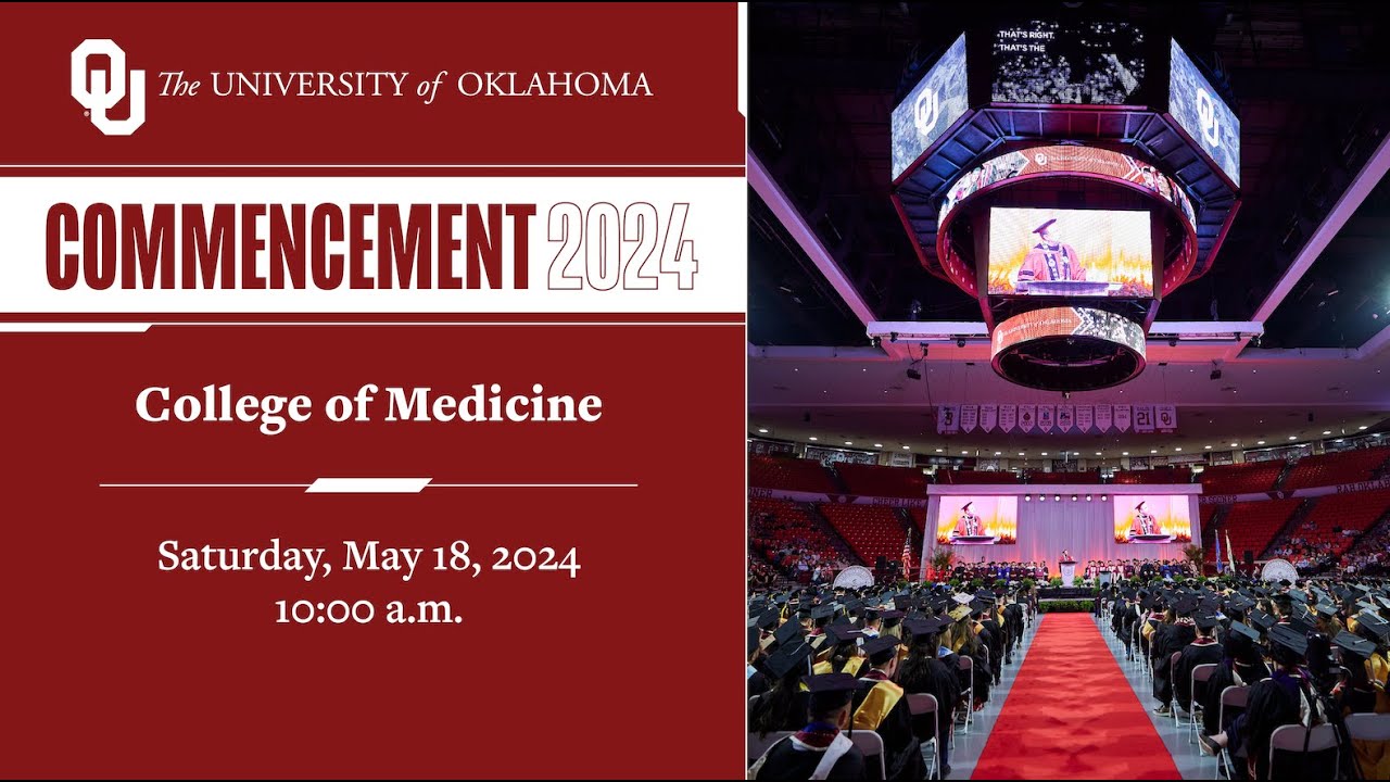 OU College of Medicine Commencement | University of Oklahoma