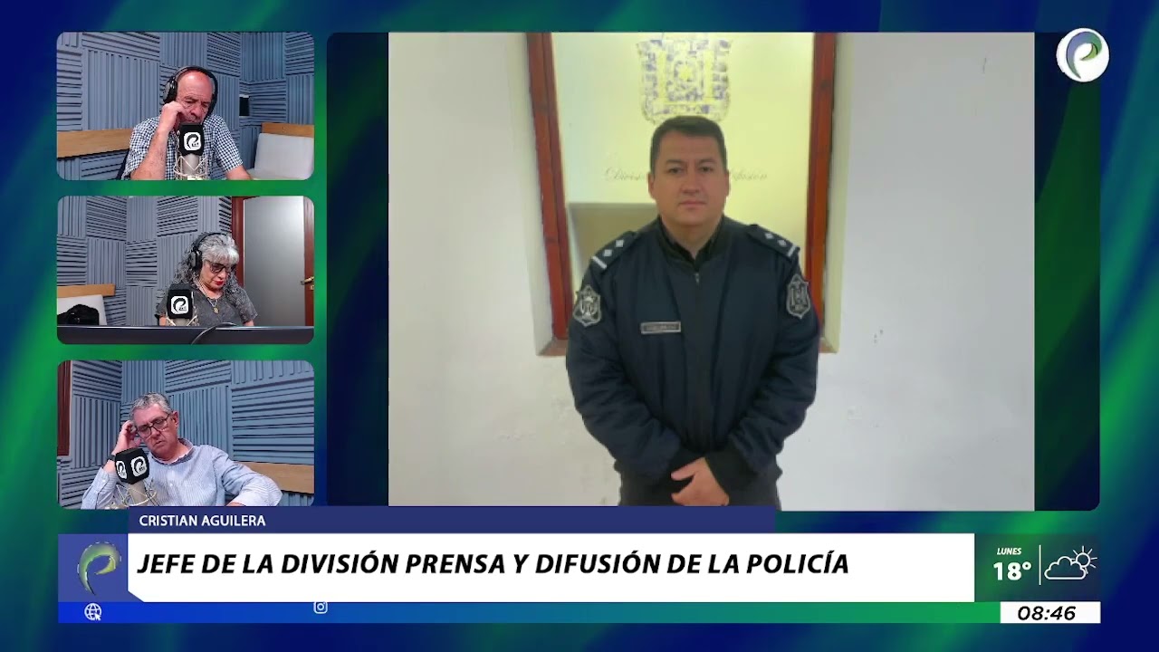 COMISARIO CRISTIAN AGUILERA, JEFE DE PRENSA Y DIFUSI&Oacute;N DE JEFATURA DE POLIC&Iacute;A EN MODO PROFESIONAL