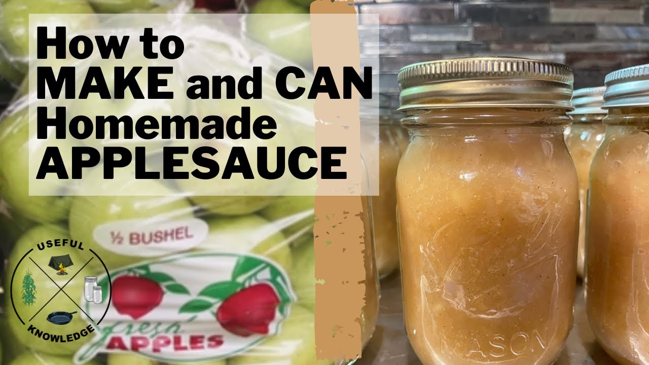 How to make Homemade Applesauce