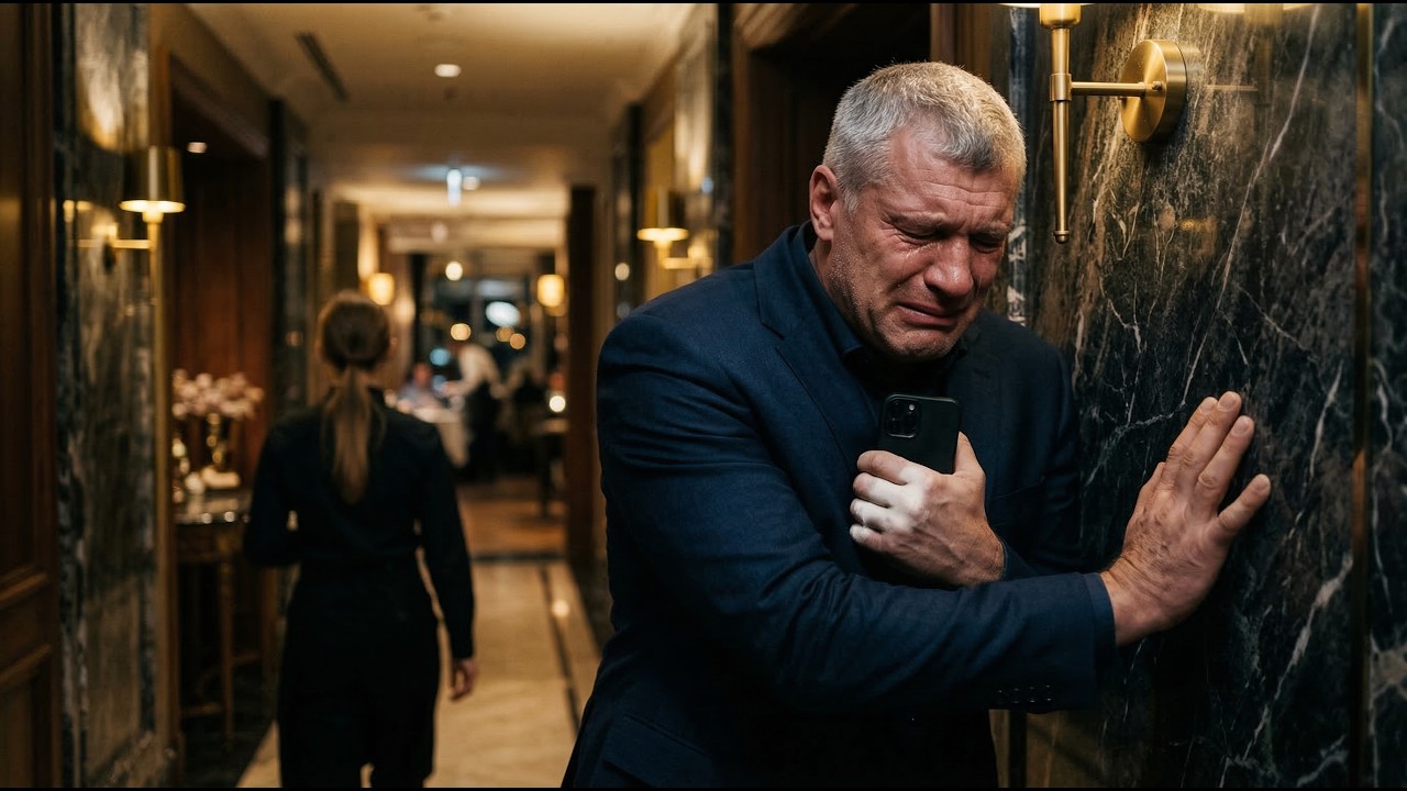 Богатейший человек города плакал в туалете ресторана. Из-за официантки
