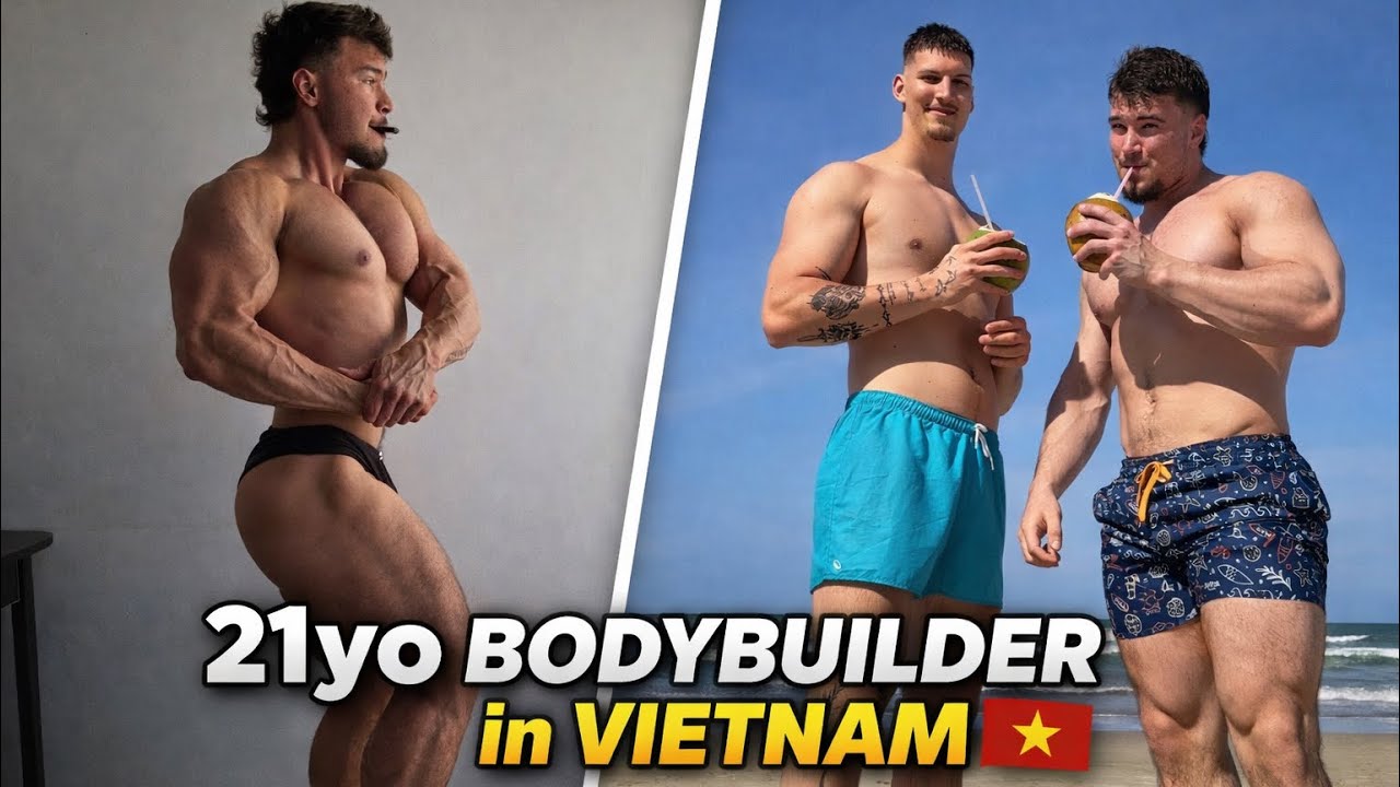 POV: PRI 21 SE ODSELIŠ 10.000KM STRAN | VIETNAM🇻🇳 - RAW PUSH TRENING
