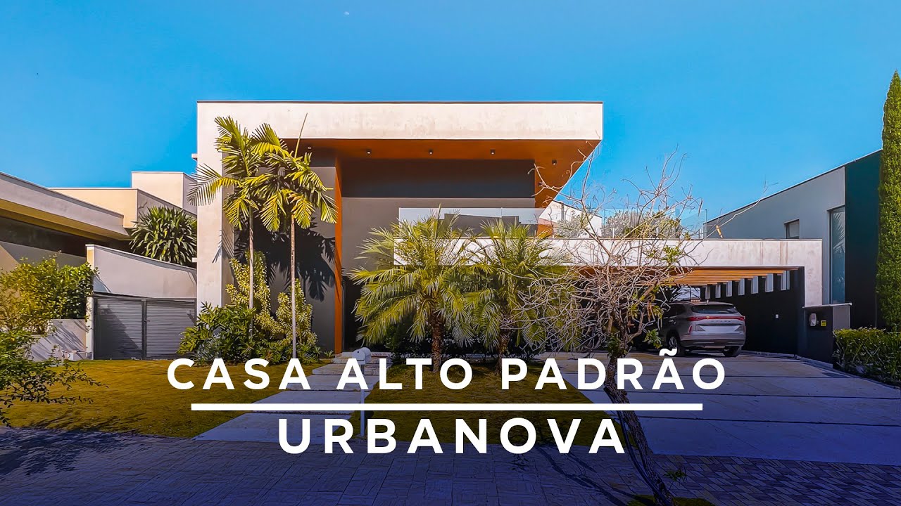CASA ALTO PADRÃO COM 3 SUÍTES À VENDA EM CONDOMÍNIO FECHADO – URBANOVA– SÃO JOSÉ DOS CAMPOS-SP