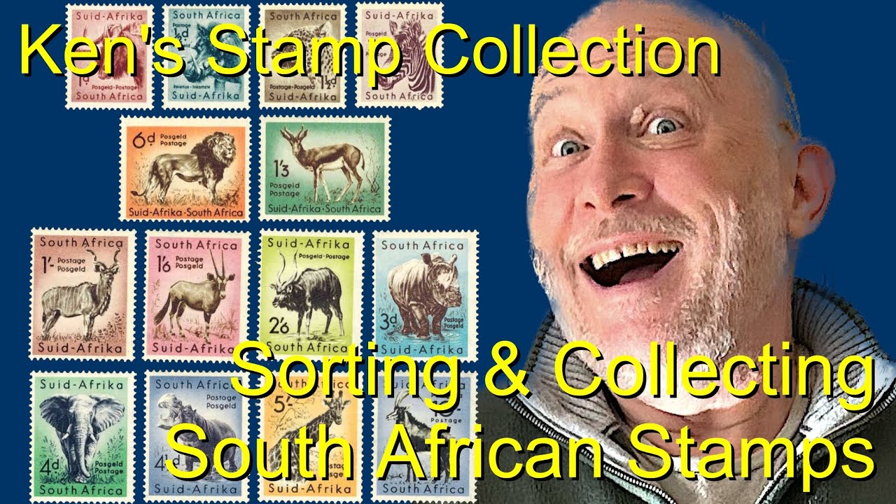 Sorting and Collecting South African Stamps