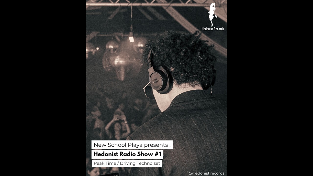 Hedonist Radio #1 - Techno (Peak Time / Driving) Set
