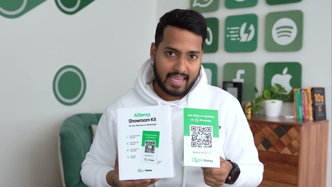 Get Leads for FREE using AiSensy Showroom Kit