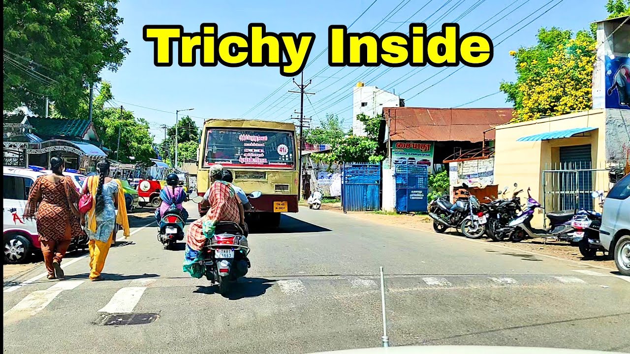 Drive in Trichy Road /  Tamilnadu Travel Video / Tamilnadu Tourists Place / MG Travel