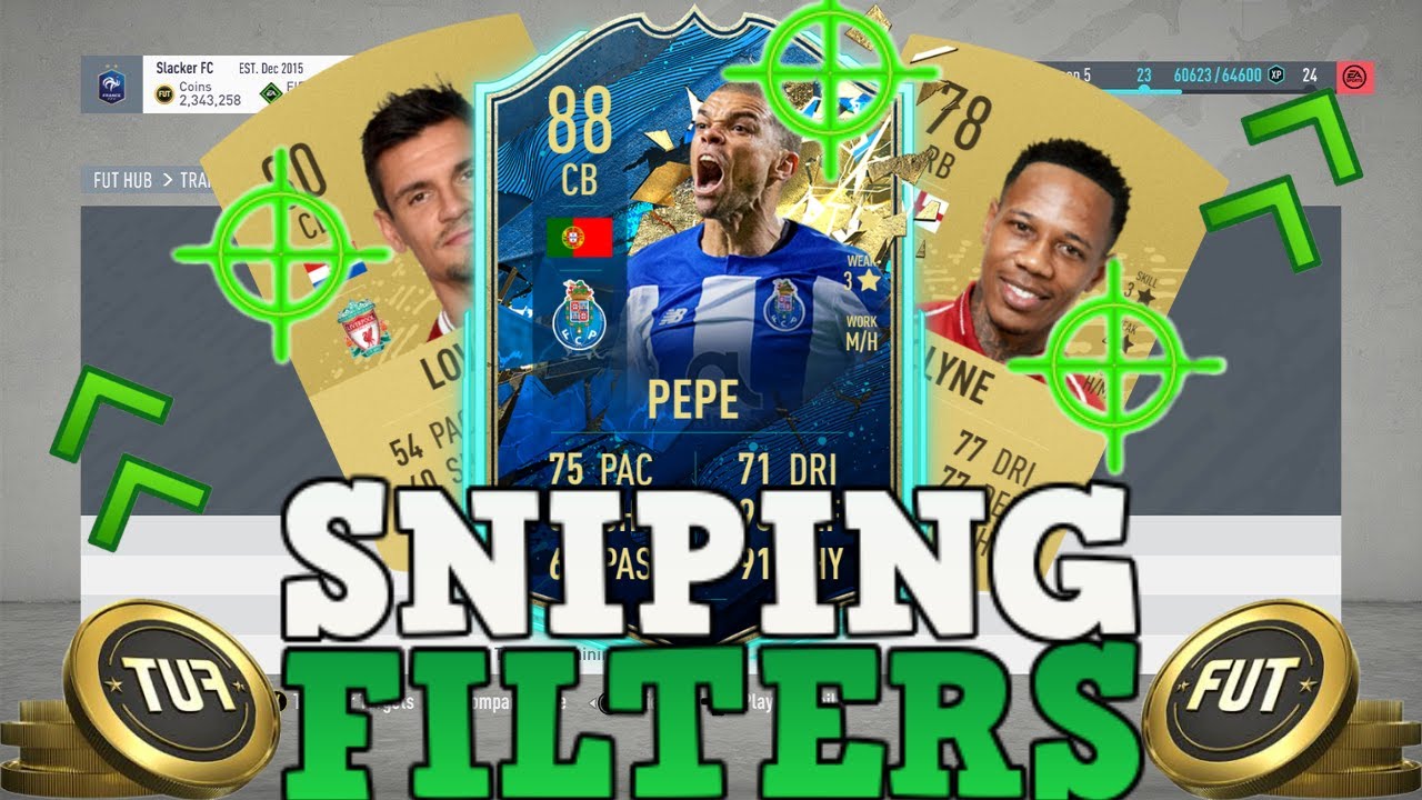 FIFA 20 BEST SNIPING FILTERS! MAKE 100K AN HOUR SNIPING THESE PLAYERS! BEST WAY TO MAKE COINS!