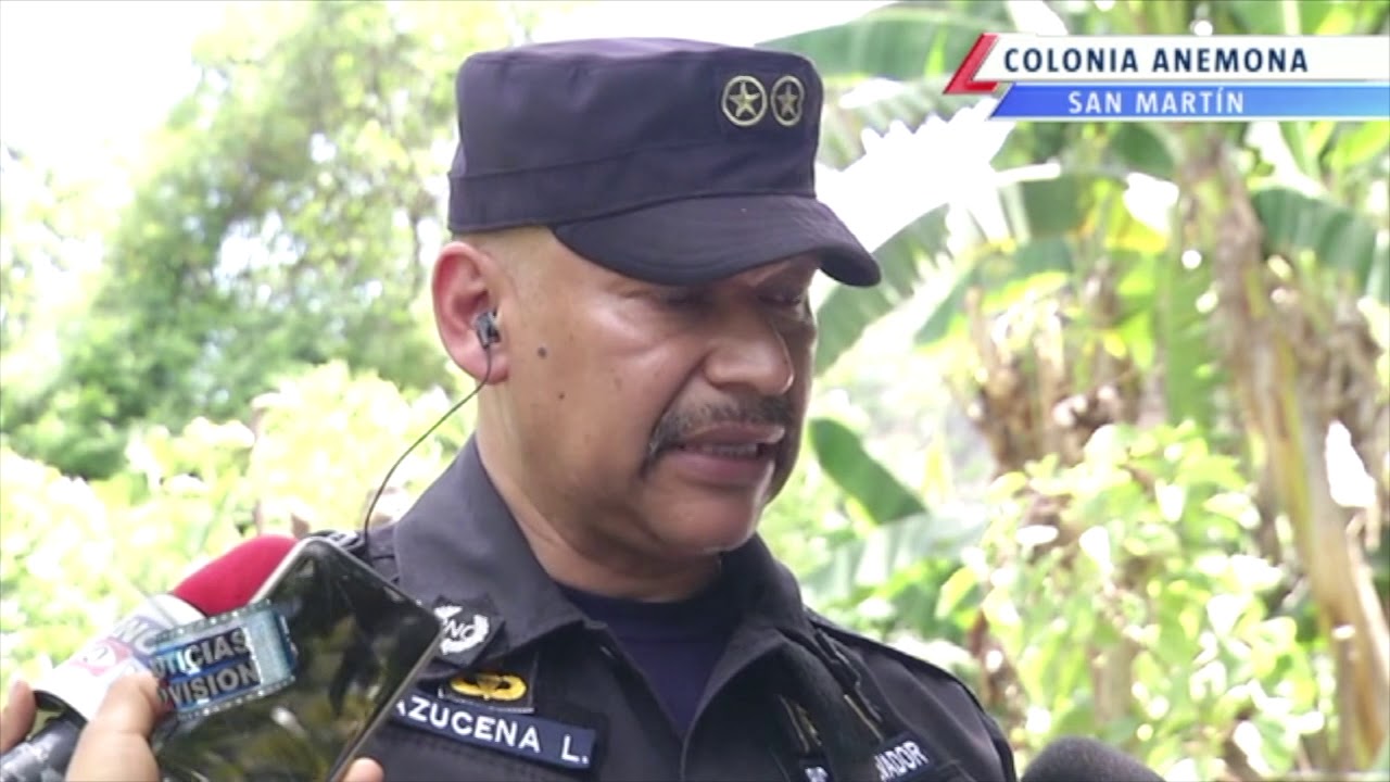 Supuestos pandilleros fallecidos en San Martín.