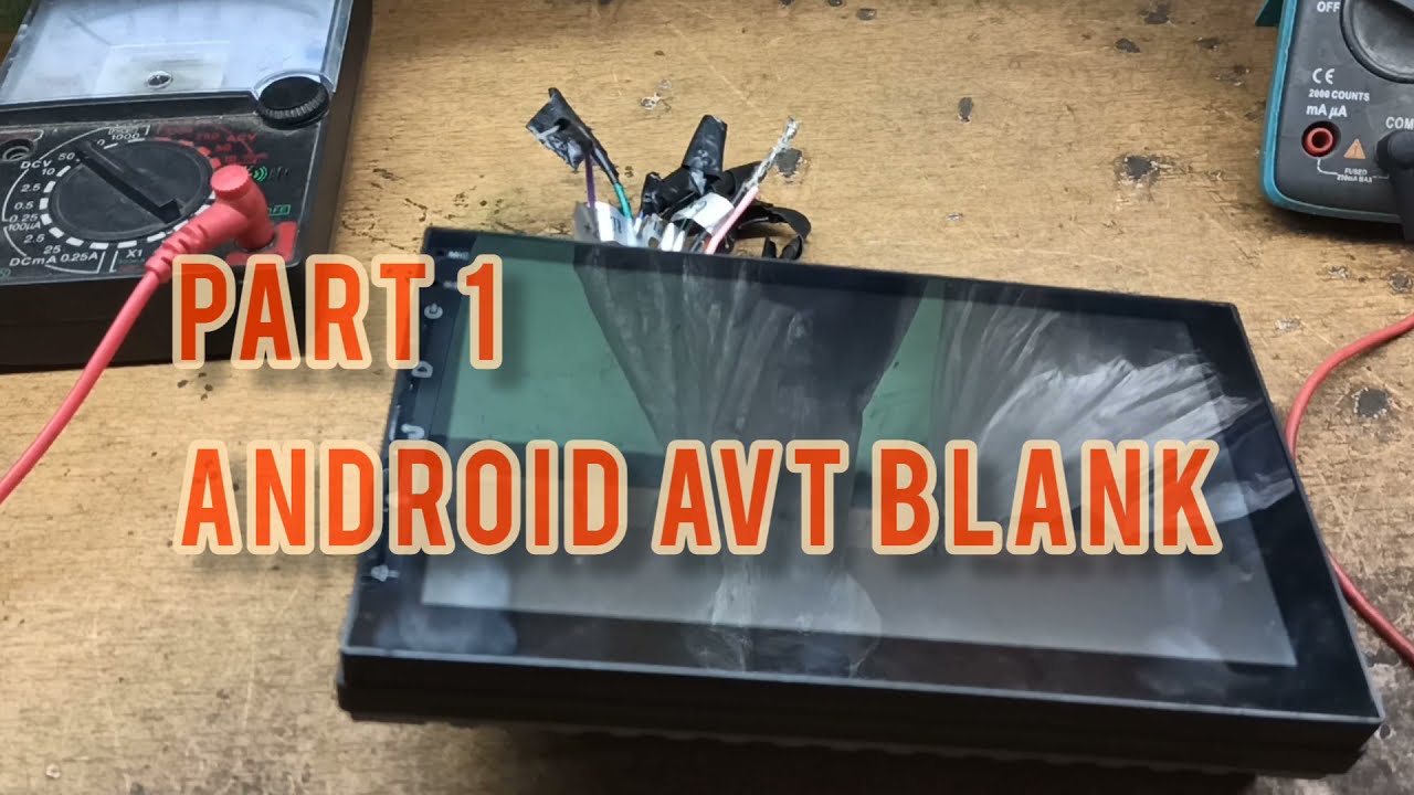 HEAD UNIT ANDROID BLANK AVT DAV-6767 4G PART 1