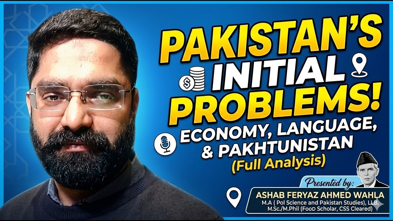 Initial Problems of Pakistan