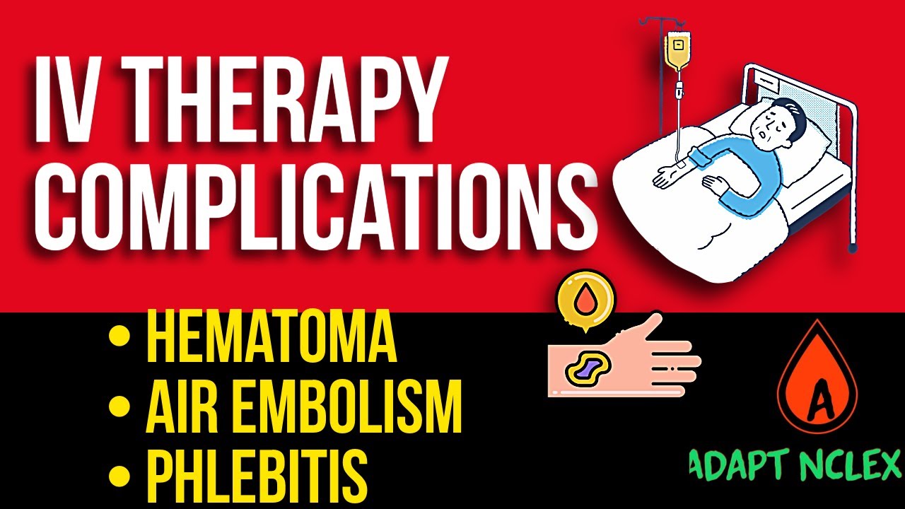 NCLEX Fundamentals Review: IV Therapy Complications & Key Nursing Interventions