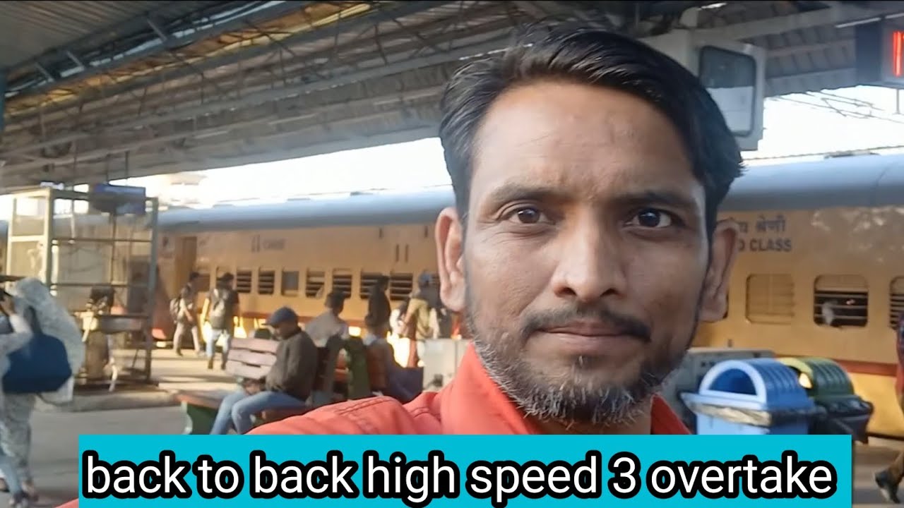  moradabad rout par back to back high speed overtake double dacker shramjivi jansadharan ke