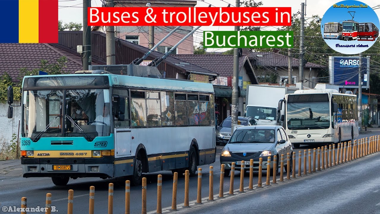 Trolleybuses & Buses in Bucharest, 🇷🇴 | Troleibuze si autobuze în București