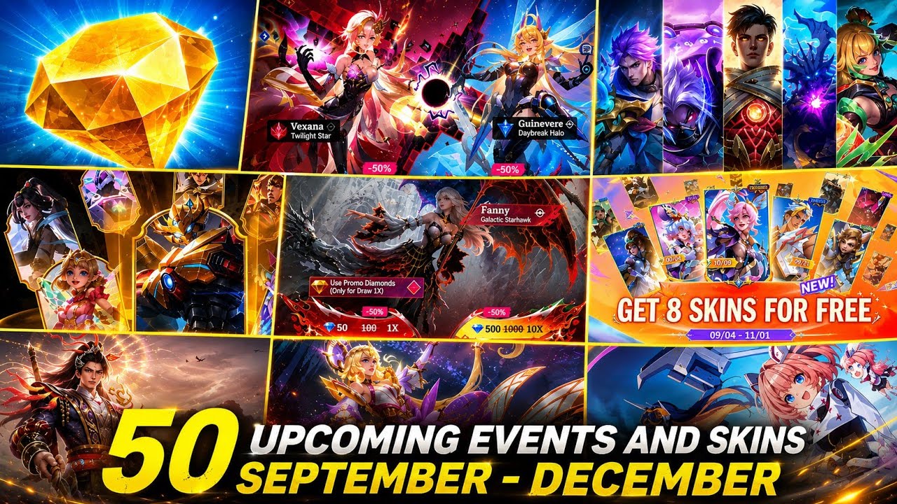 ALL 50 Upcoming Events & Skins in September to December 2026 | Kagura Legend, Aspirant, Exorcist 