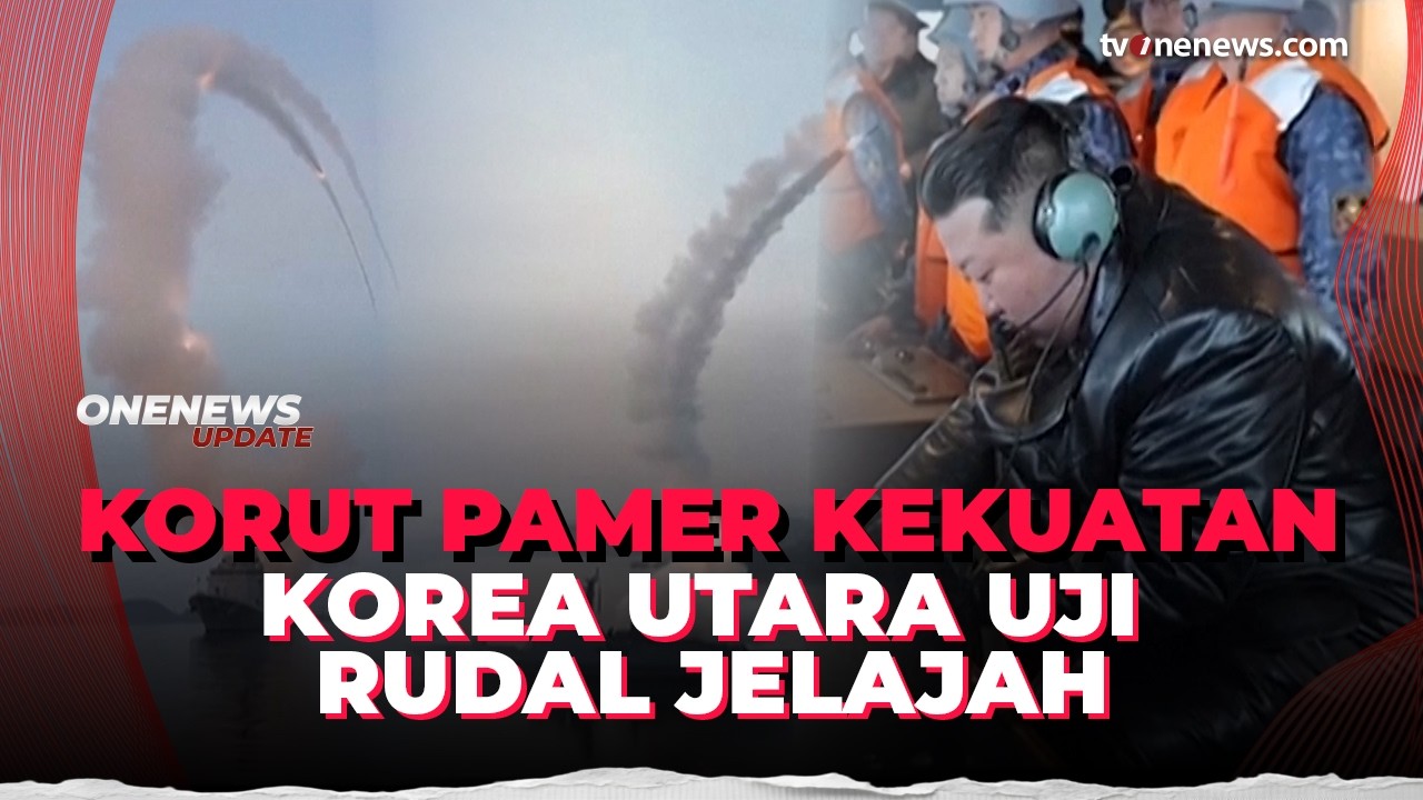 Kim Jong Un Pamer Rudal Jelajah Strategis Baru | OneNews Update