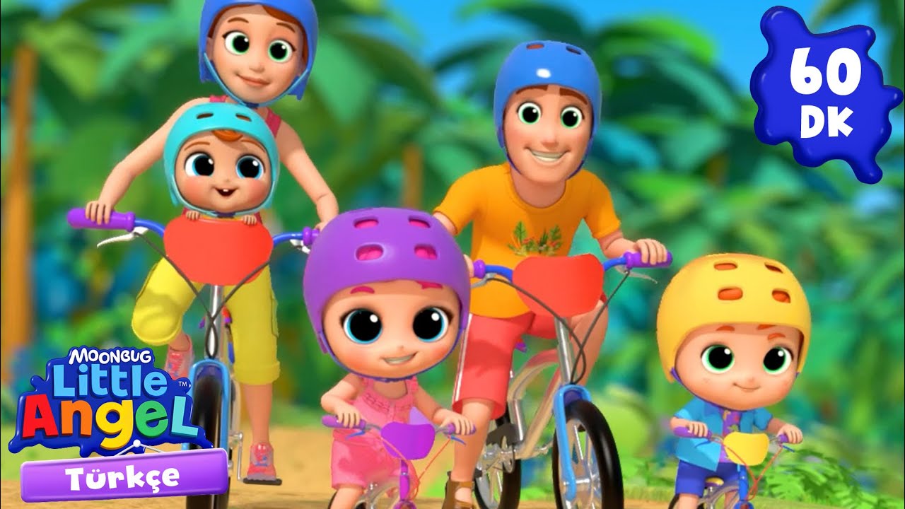 Aile Tatili (Orman Parkı) | LITTLE ANGEL | Çocuk Çizgi Filmleri | Moonbug Kids Türkçe