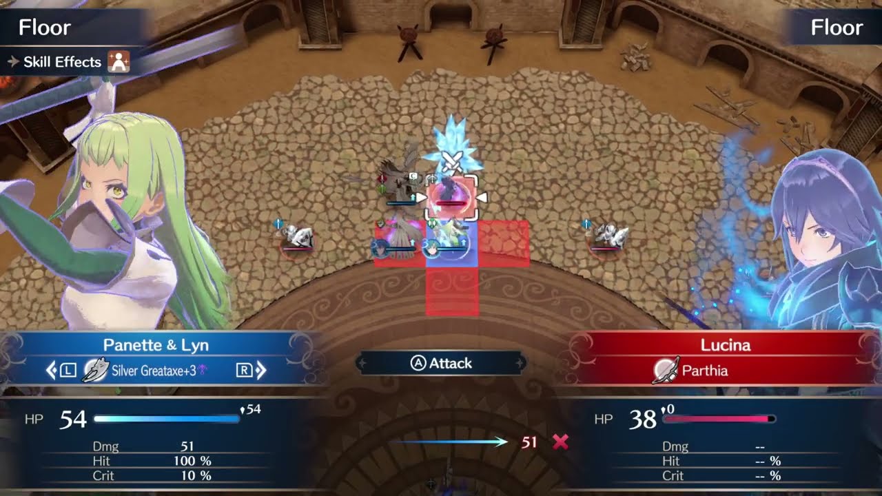 Engage Maddening 0% Growth Efficiency: Lucina Paralogue