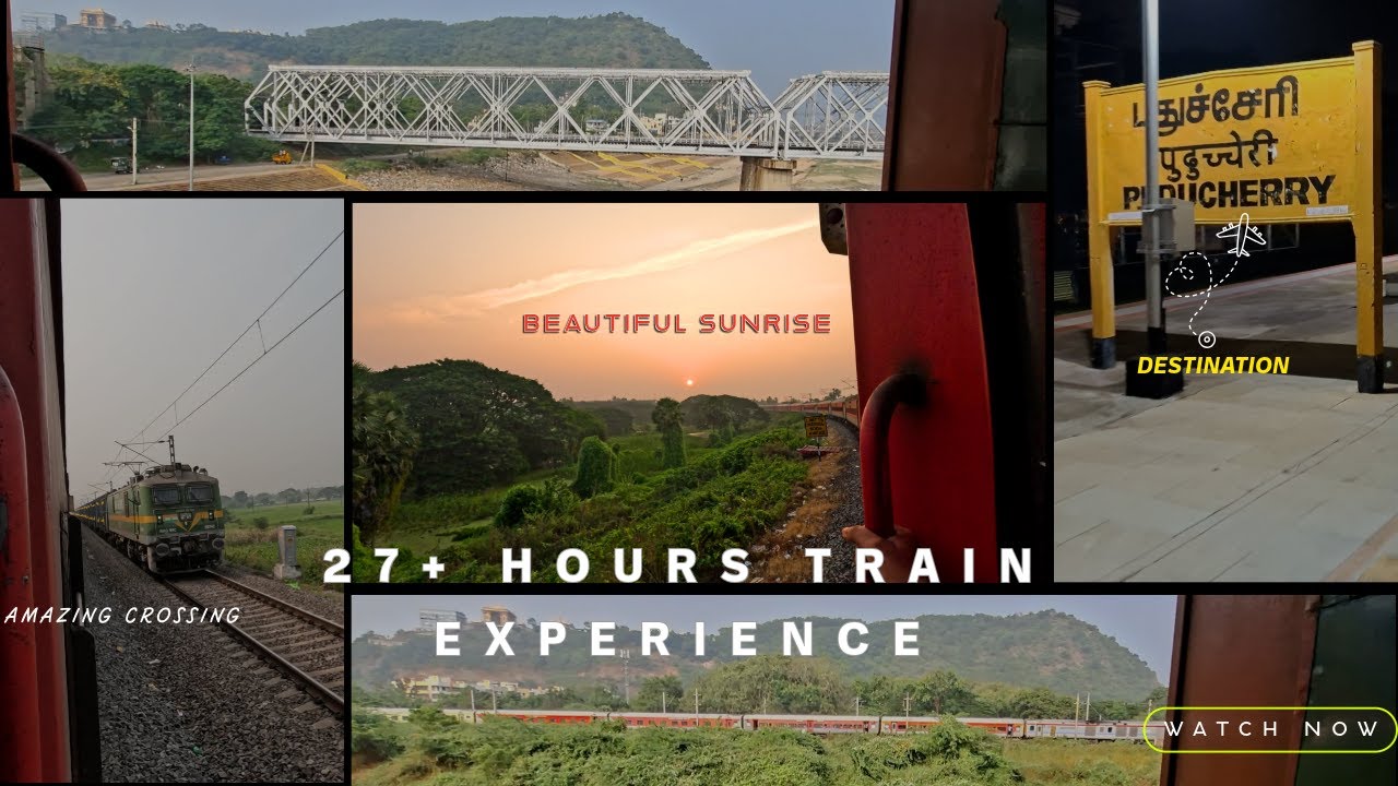27+ Hours Train Journey Experience || Day-02 || #travelvlog #travel #trainjourney #railway