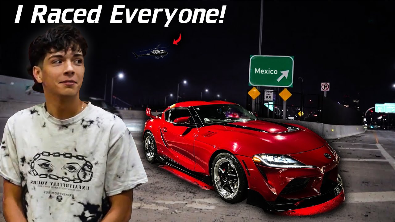 I Took My BIG TURBO Supra STREET RACING!
