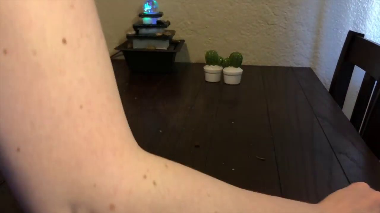 WIPING THE TABLE ASMR (NO TALKING) (CLEANING)