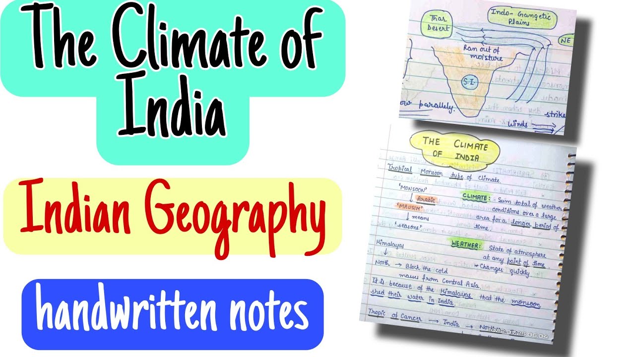 The Climate of India || Jet Streams || South-West Monsoon || Retreating Monsoon || Lec.13