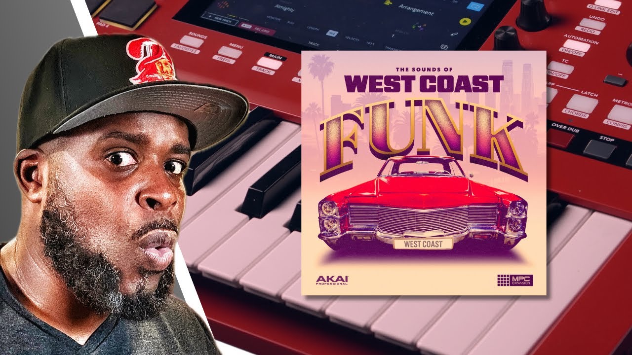 Создал сумасшедший бит с новым набором MPC West Coast Funk Expansion Kit 🔥