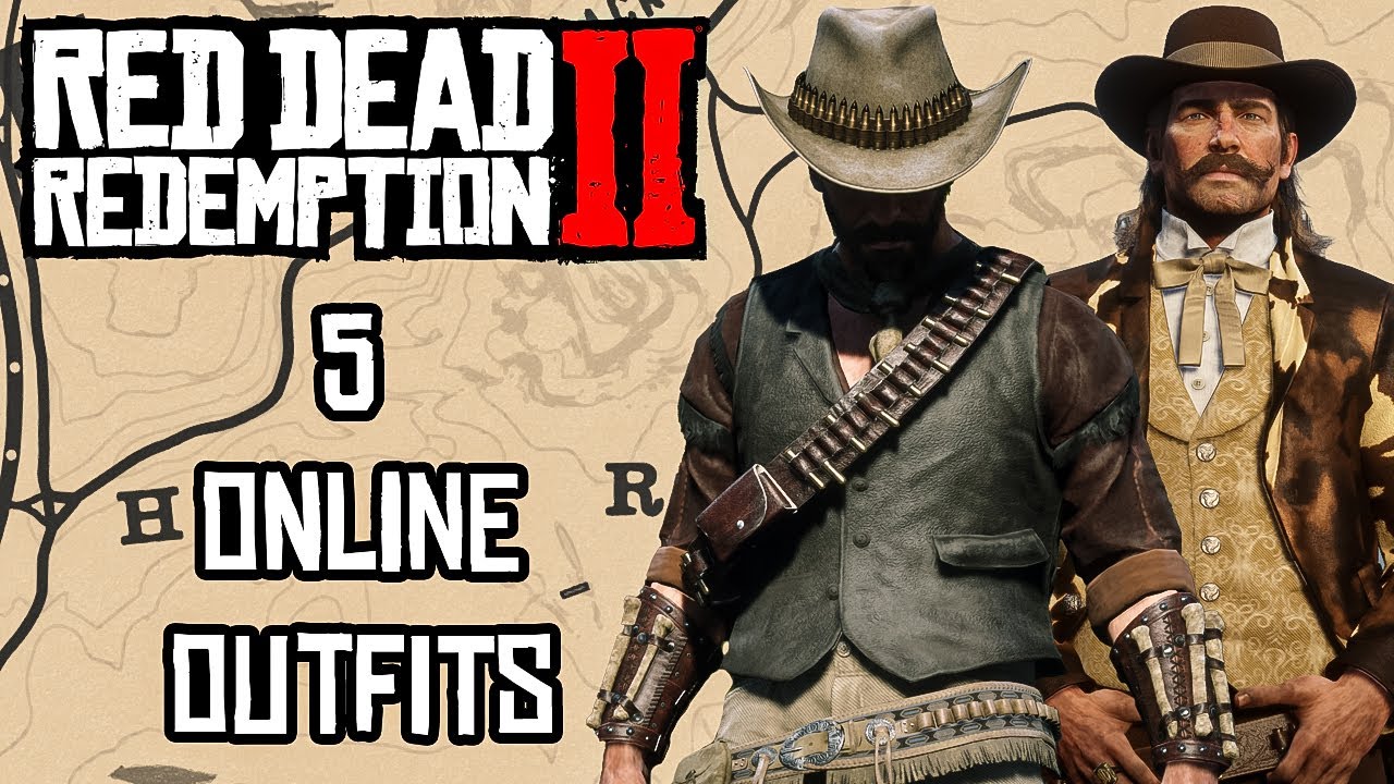 5 Red Dead Online Outfits || Red Dead Redemption 2