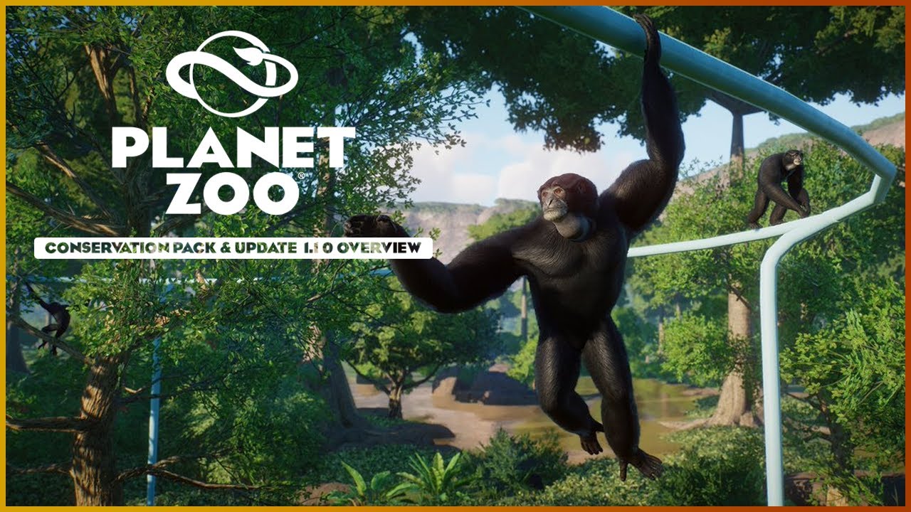 Planet Zoo's Conservation DLC & Update 1.10 Overview | Pieces, Props, Foliage, Shops & More