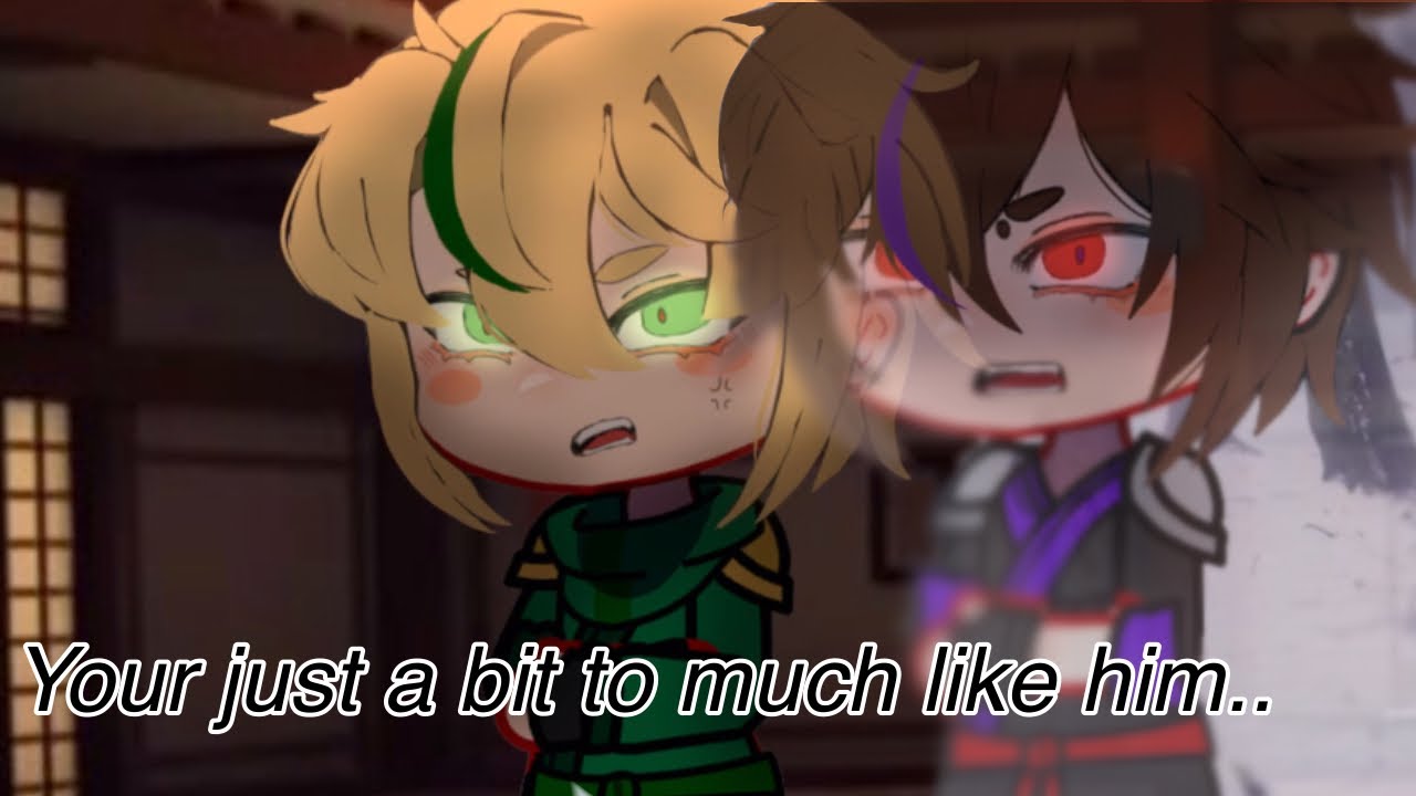 “your just a bit TOO much like him..” (Lloyd & Garmadon - Ninjago) [Gacha Club]