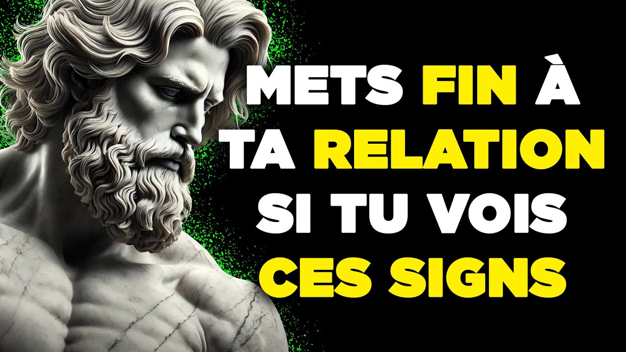 11 SIGNES que vous devriez mettre FIN à TOUTE RELATION, même avec votre famille ou amis | STOICISM