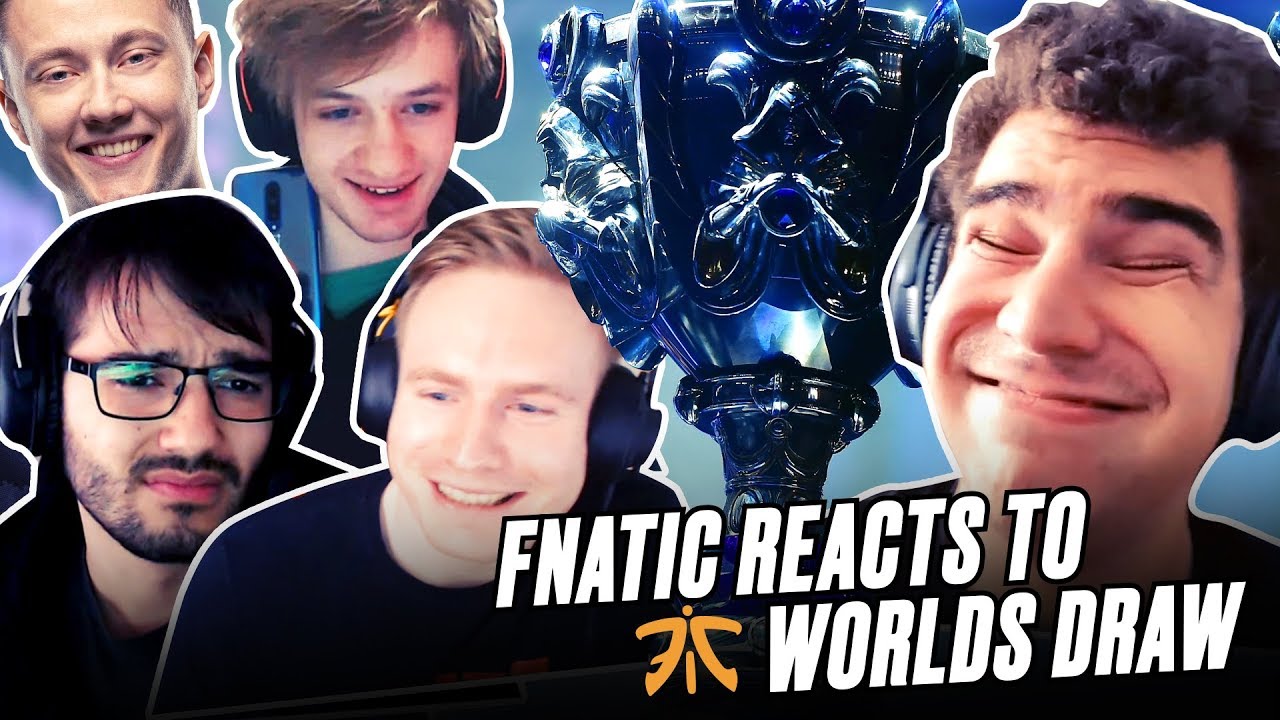 FNATIC Reacts to Worlds 2019 Group Draw