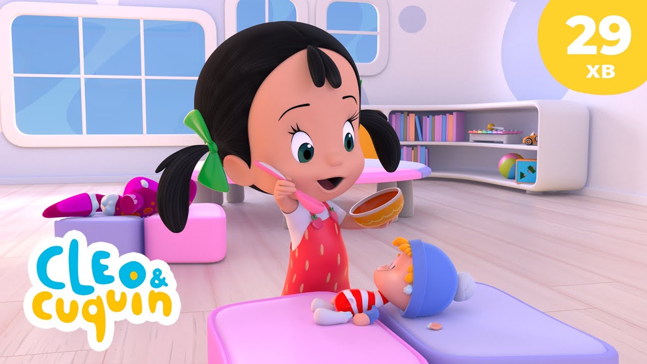 Клео та Кукiн 🧸 Іграшкова лікарня 🚑 Улюблені дитячі мультики 🎬 Cleo & Cuquin