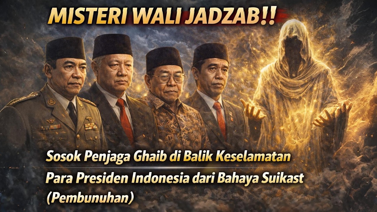 MISTERI WALI JADZAB‼️ Sosok Penjaga Ghaib di Balik Keselamatan Para Presiden Indonesia dari Bahaya
