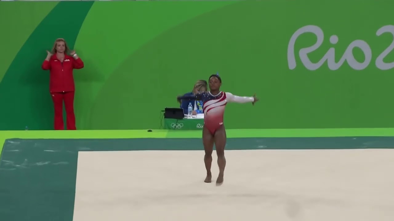 Simone biles rio tf 2016 FX