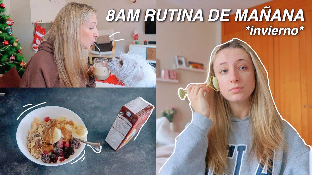 8am RUTINA DE MAÑANA en INVIERNO! | productividad, online makeup academy… | @yasmineta_