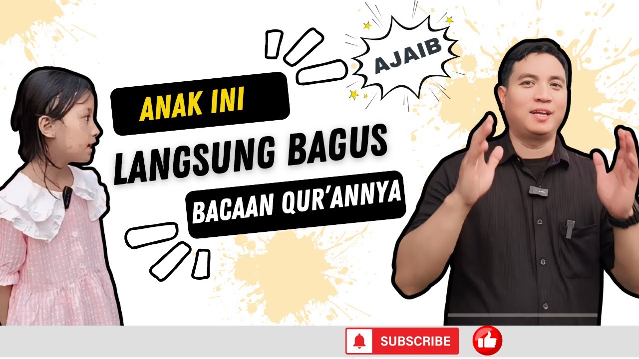 Ajaib! Anak Ini Langsung Bagus Bacaan Qur'annya