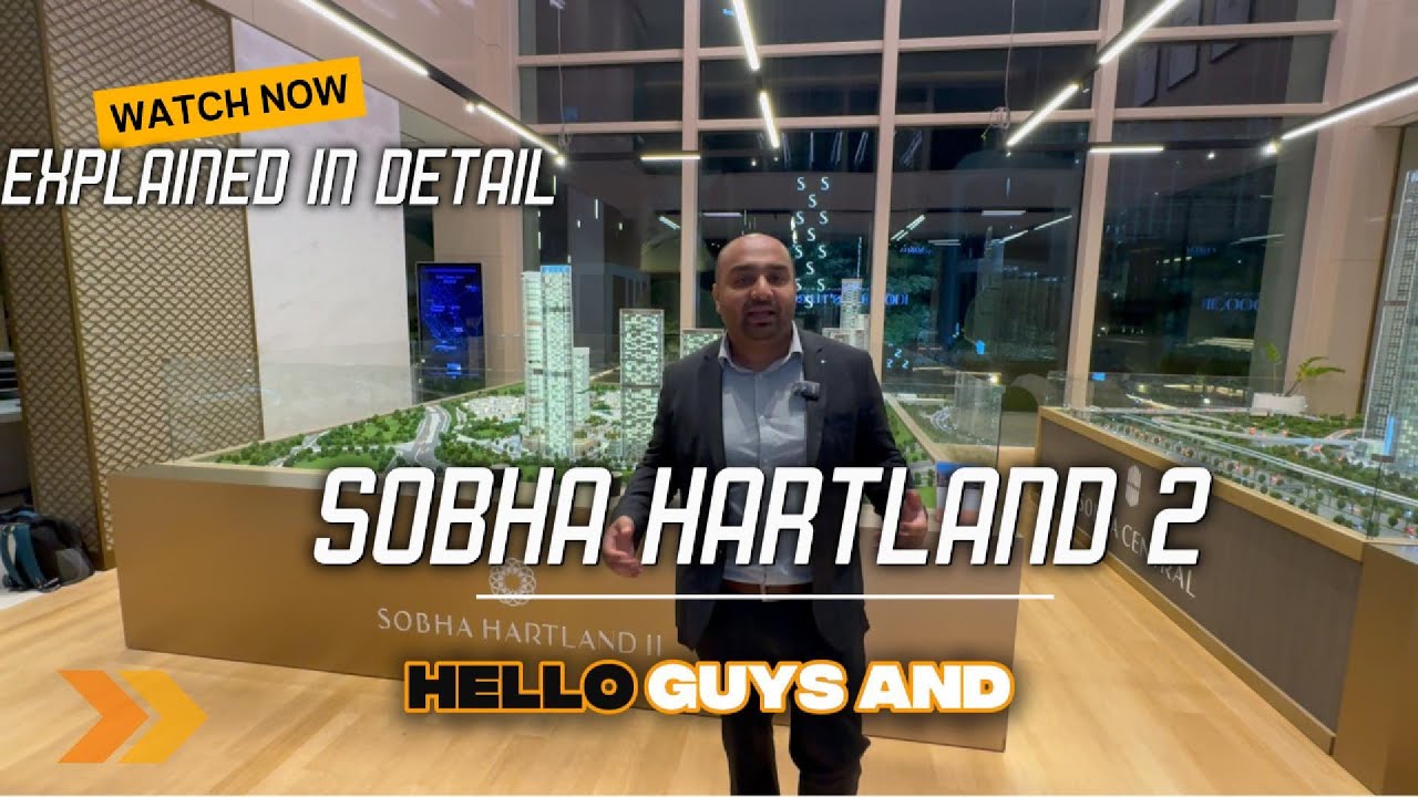Sobha Hartland 2 Dubai | Полный тур по проекту и подробные объяснения на английском языке | Роско...