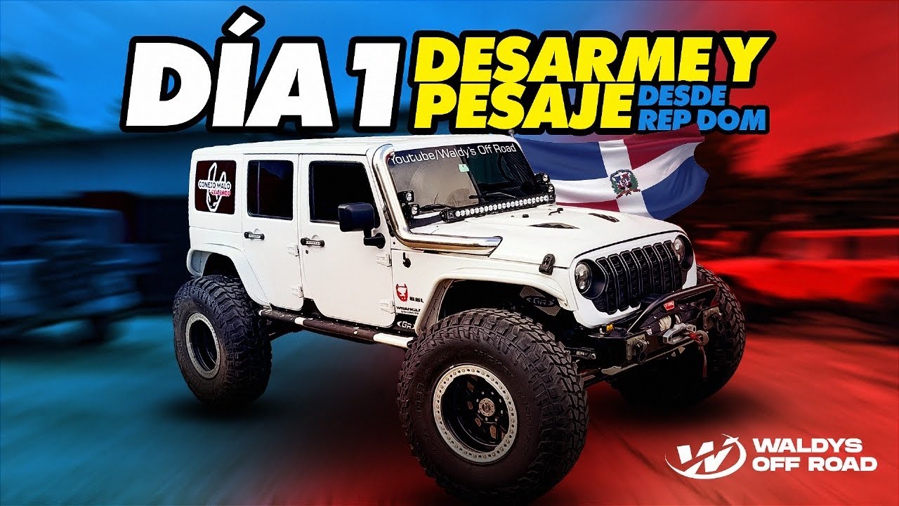 Proyecto Jeep JK Rep Dominicana/Diferenciales y Suspension Coilover