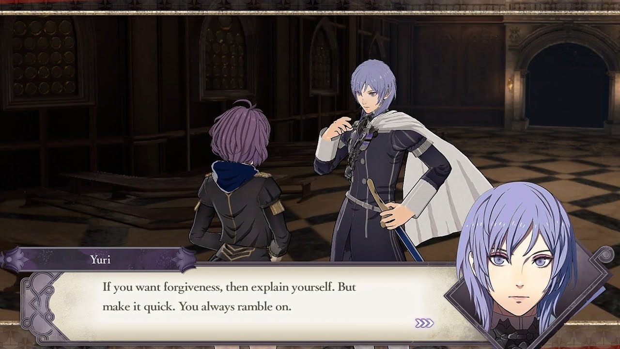 Bernadetta & Yuri Support Conversations  - Fire Emblem: Three Houses [Switch]