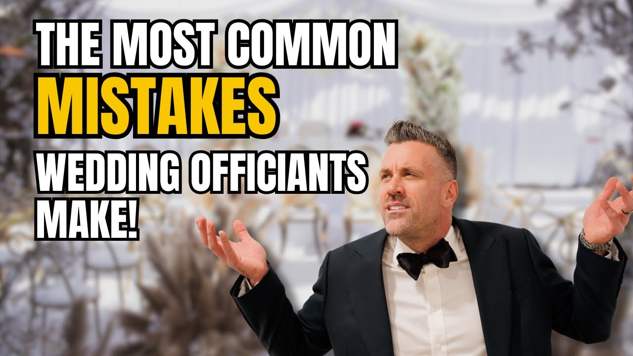 The Most Common Mistakes Officiants Make