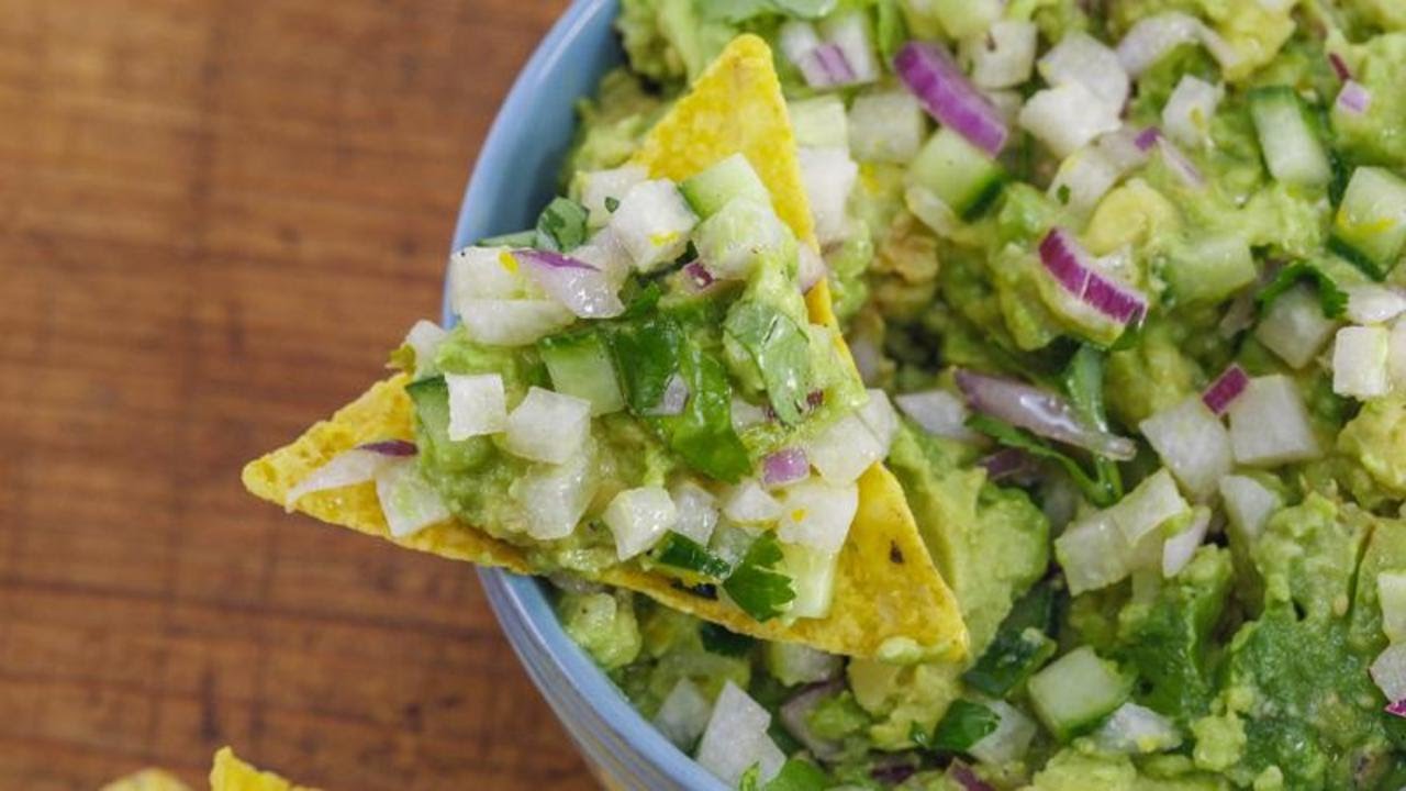 Bobby Flay's Mesa Grill-Style Avocado Relish and Jicama-Cucumber Salsa
