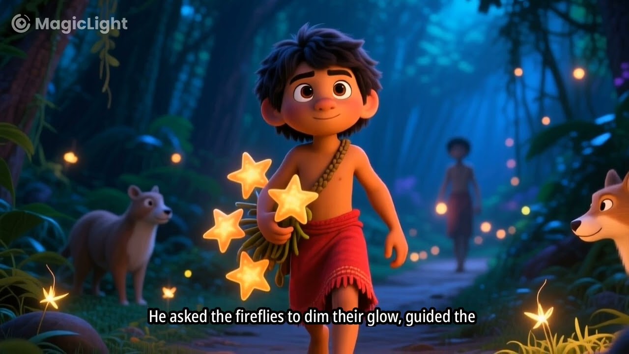 🌠 Mowgli Jungle Book Story Part 32 | The Falling Stars of the Jungle | Kids Entertainment