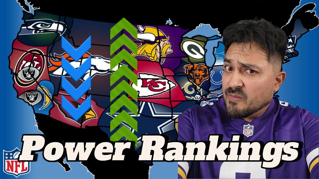 Week 10 Power Rankings Live Recalculation | The Purple N Gold Bars Show
