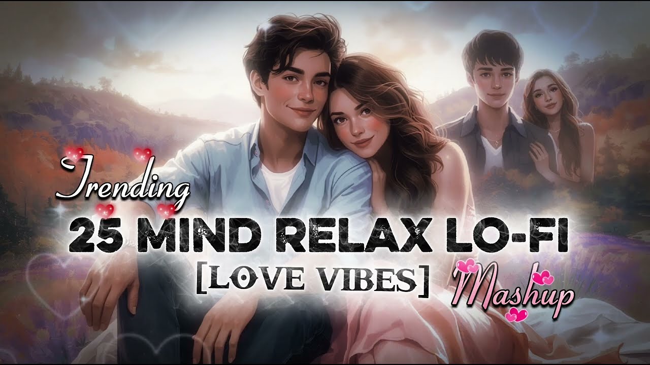25 MiND RELAX LO-FI [ Love Vibes ] Trending mashup song 