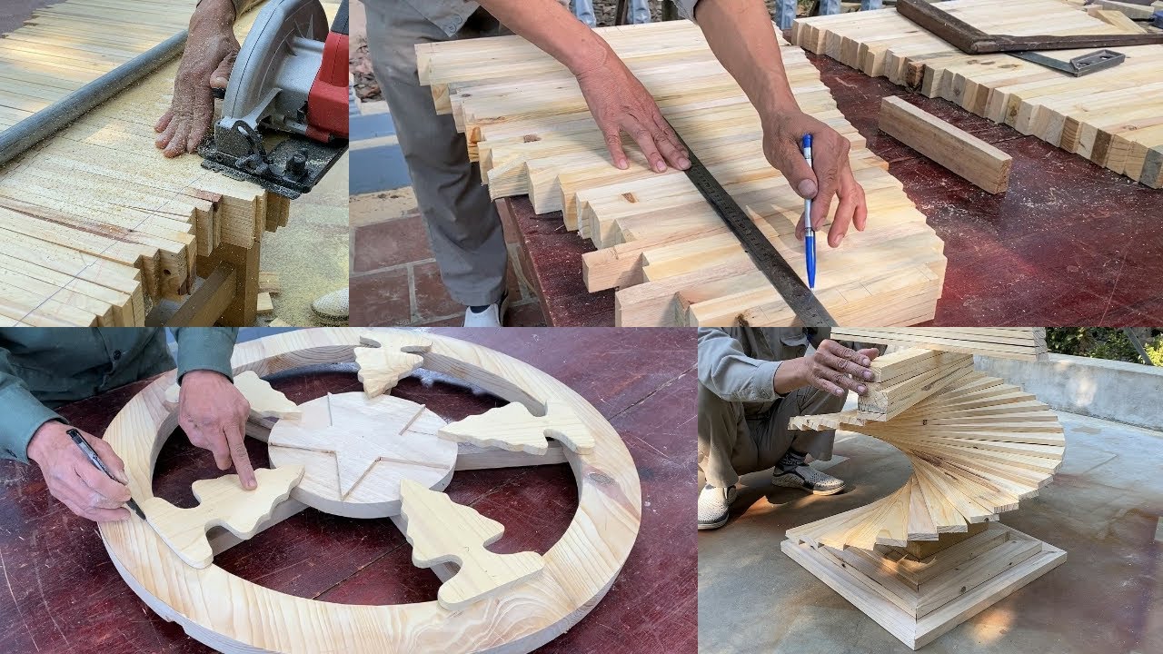 Merry Christmas - Best Waste Wood Recycling Projects // How To Make A Christmas Tree Out Of Old Wood