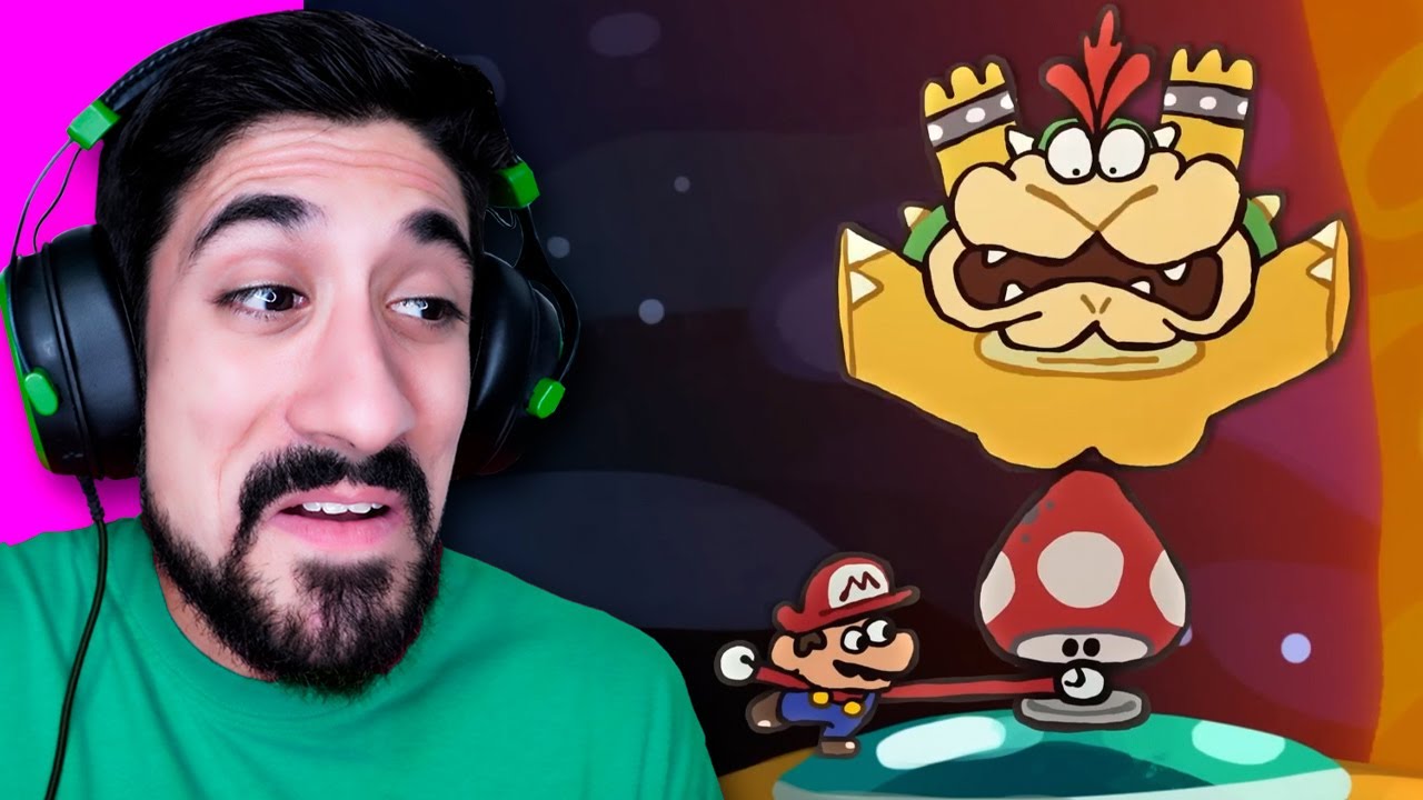 MARIO GALAXY SI FUERA ABSURDO Y SABROSO 😳 | JavCaz REACCIONA A CAS VAN de POL