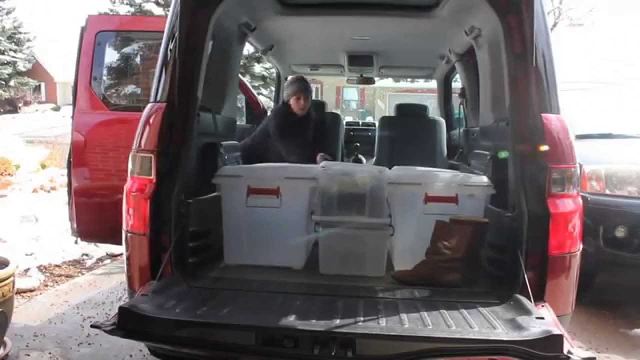 Honda Element Sleeping / Camping system