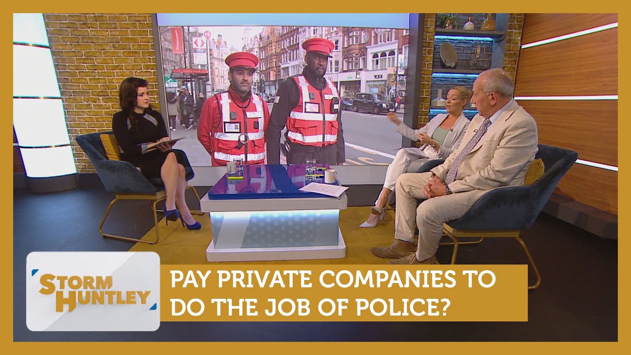 Pay private companies to do the job of police? Feat. Cherry Healey & Peter Bleksley | Storm Huntley