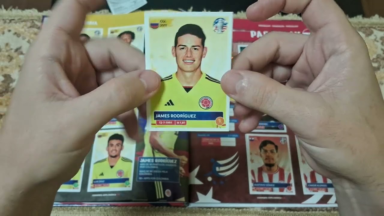 COLANDO FIGURINHAS ÁLBUM COPA AMÉRICA 2024 PANINI - CAPA DURA - PARTE 10 - ÁLBUM 100% COMPLETO