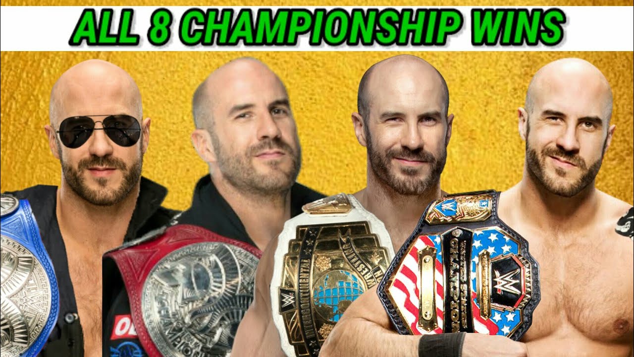 CESARO ALL CHAMPIONSHIP WINS